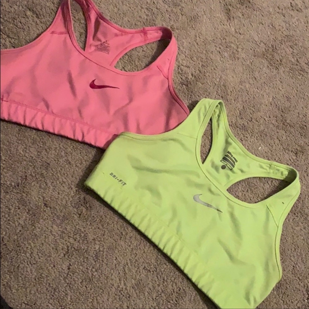 2 Nike sports bras